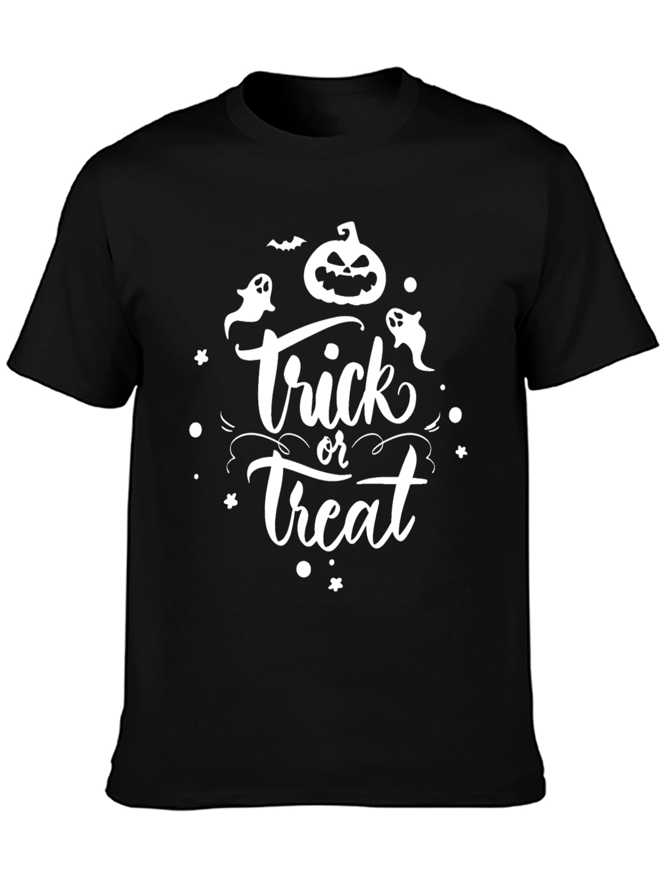 Trick or Treat Halloween Graphic T-Shirt
