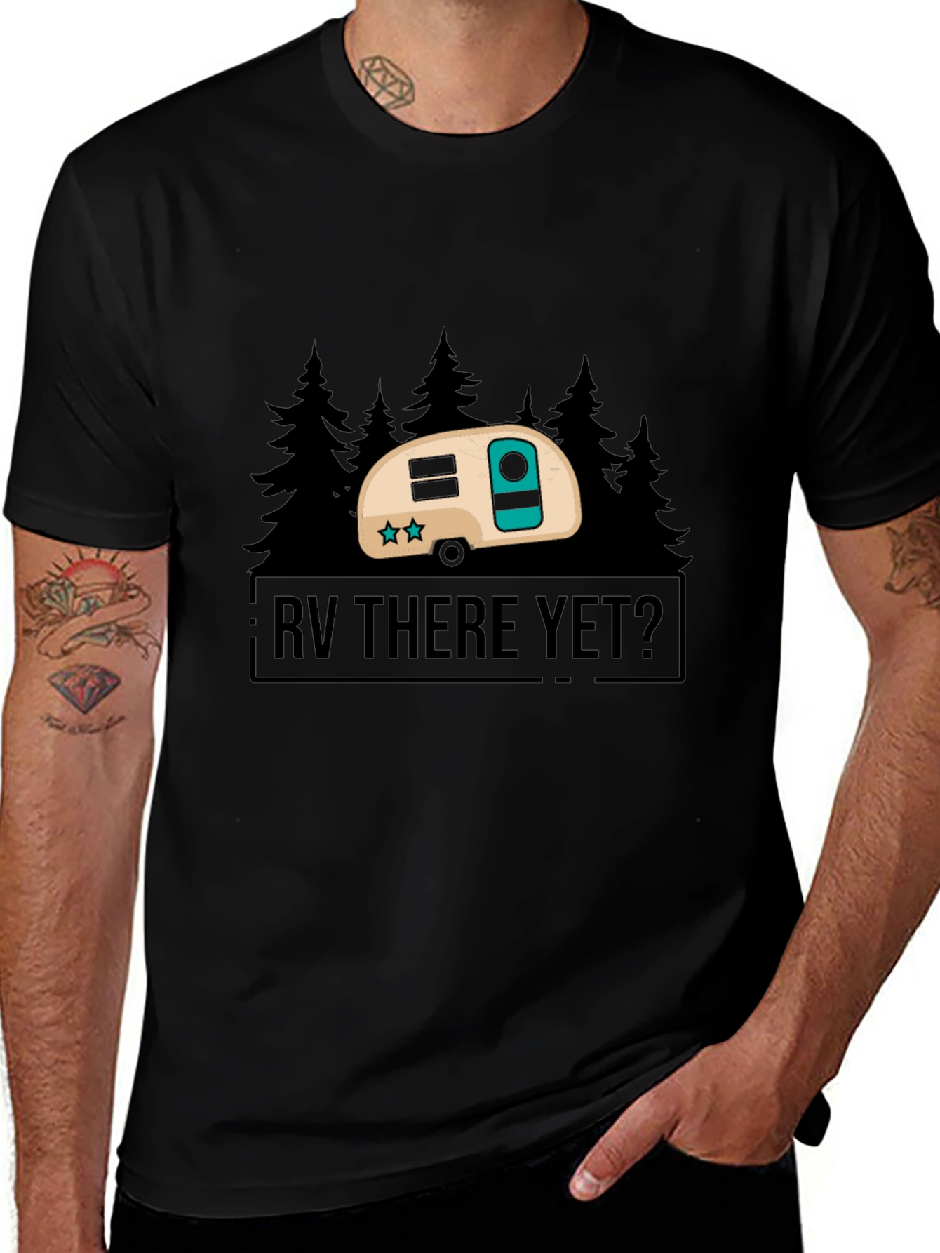 RV There Yet? Camping T-Shirt