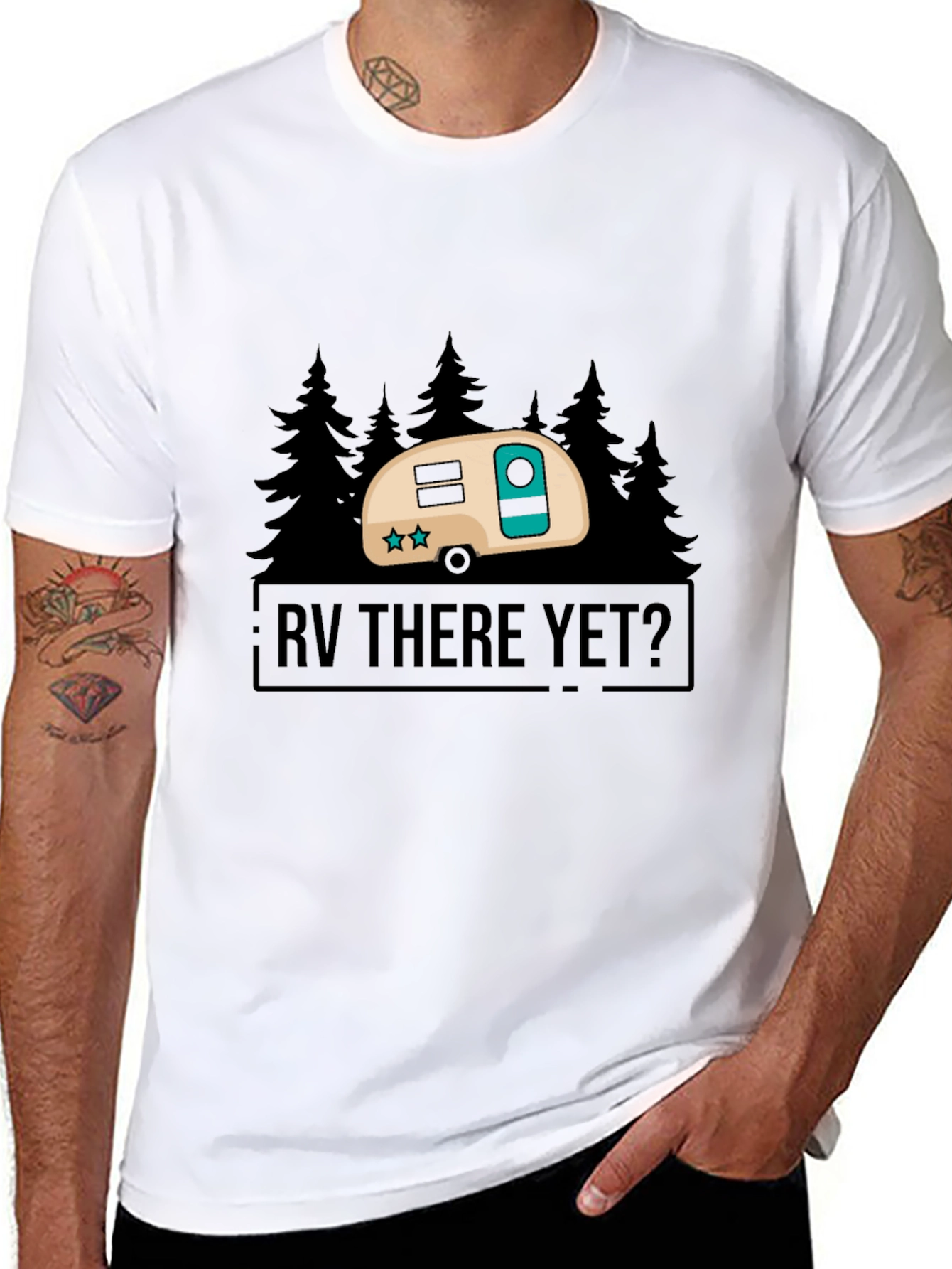 RV There Yet? Camping T-Shirt