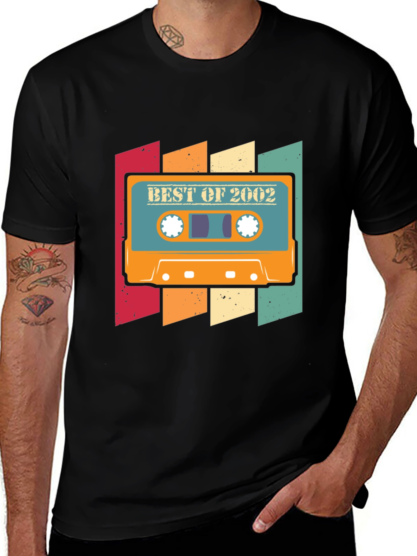 Best of 2002 Cassette Tape Graphic T-Shirt