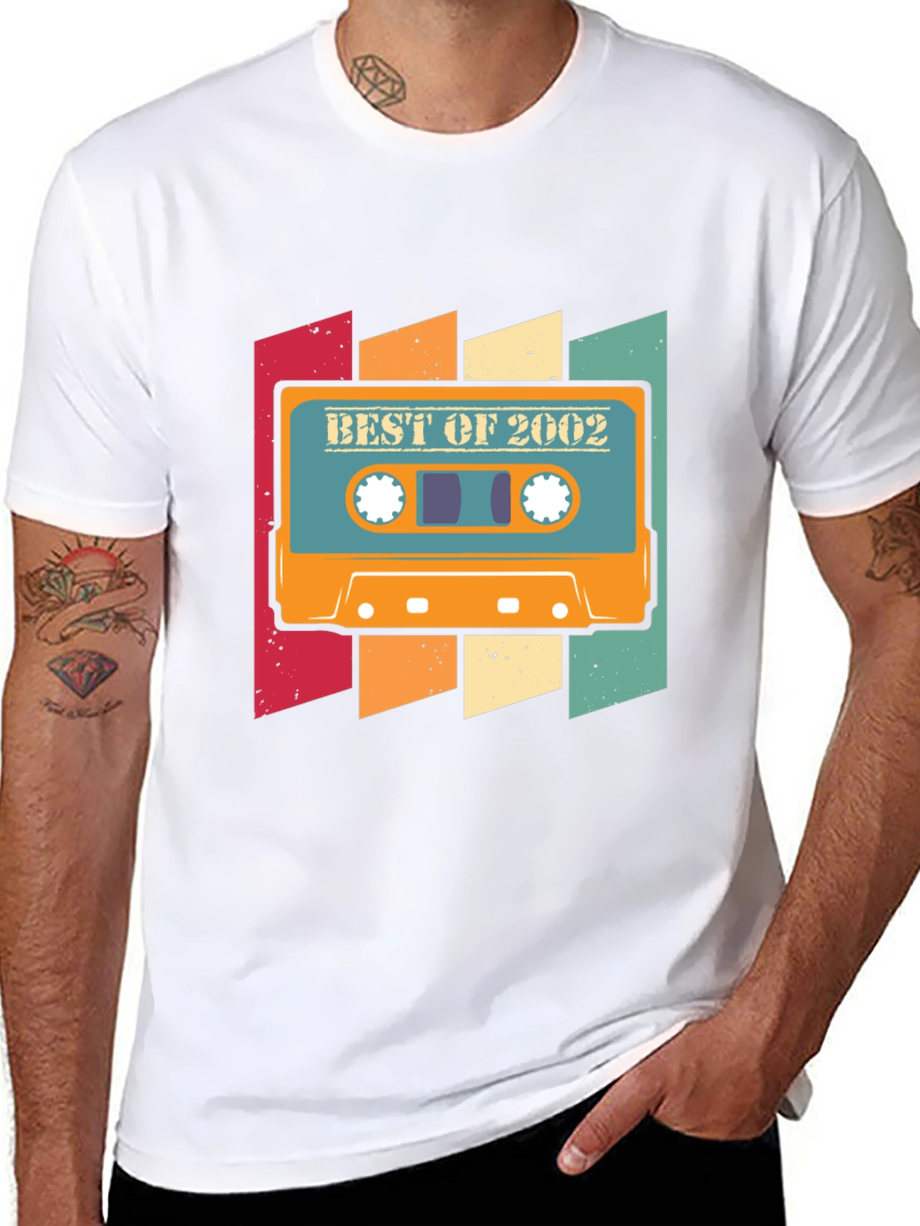 Best of 2002 Cassette Tape Graphic T-Shirt