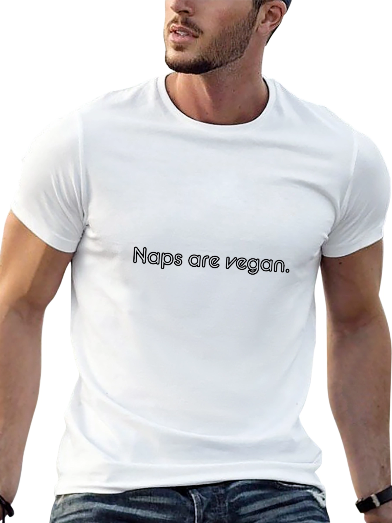 Naps are Vegan Black T-Shirt