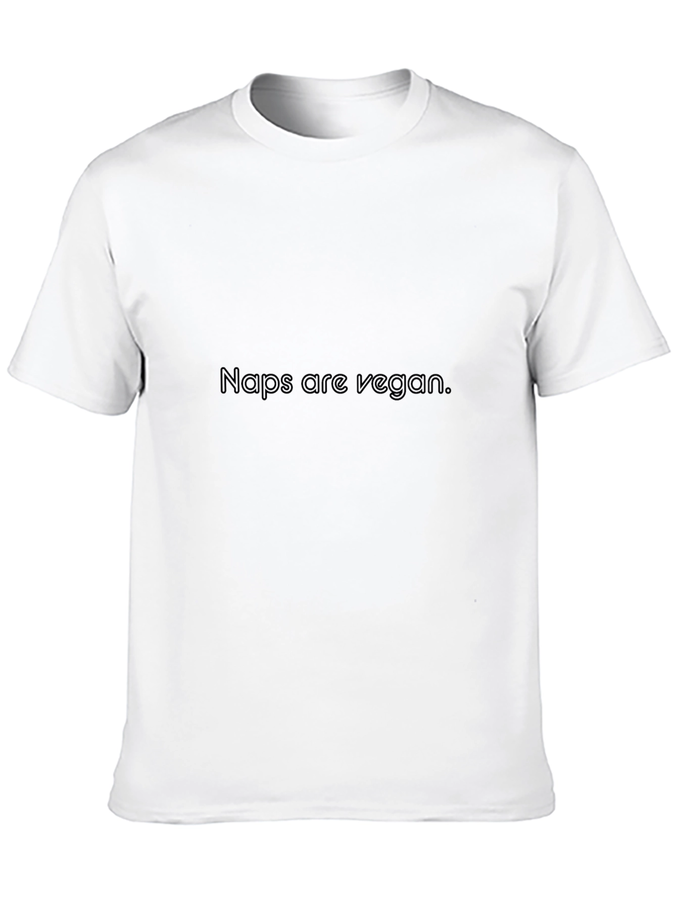 Naps are Vegan Black T-Shirt