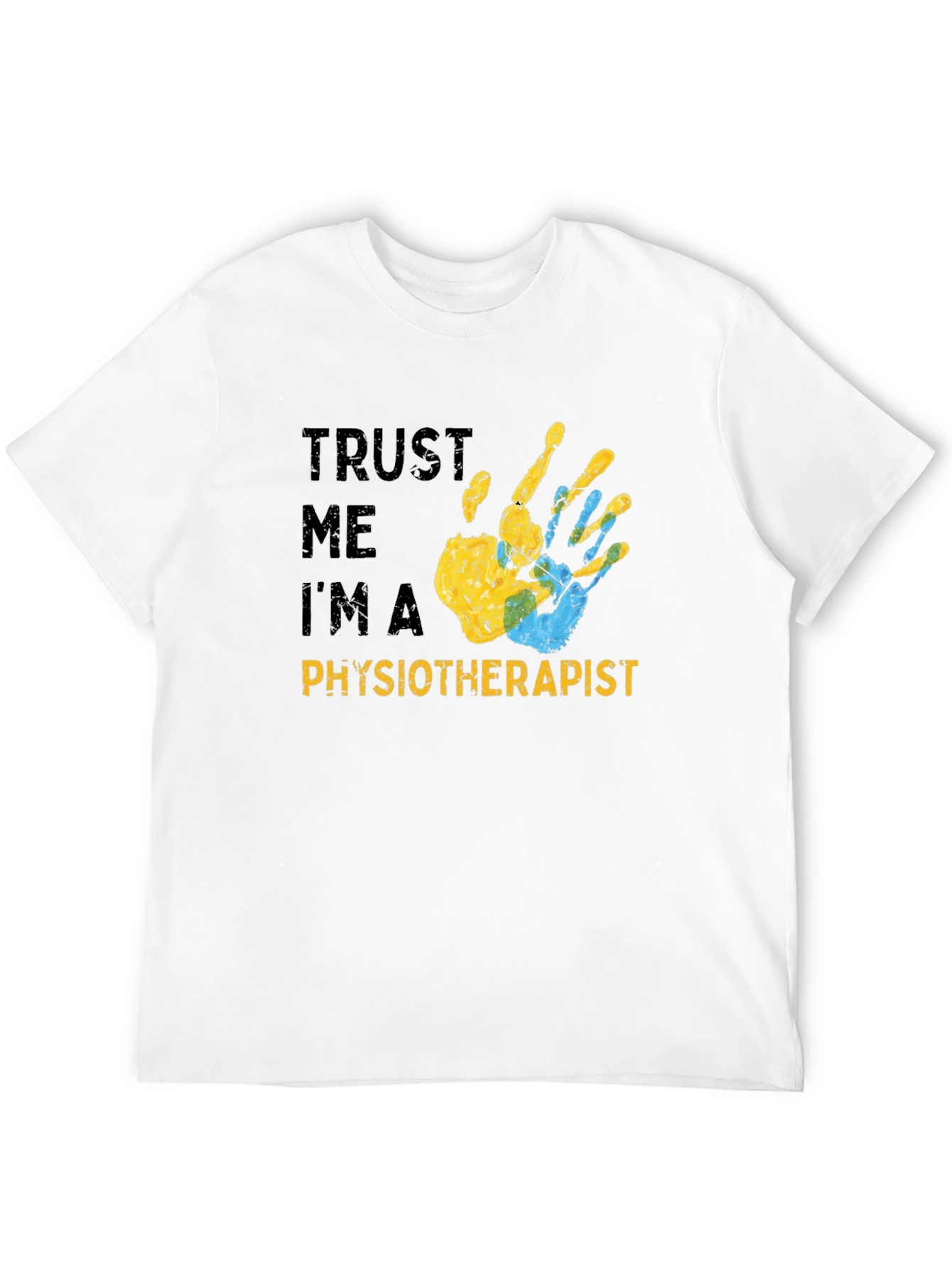 Trust Me Im a Physiotherapist Black T-Shirt