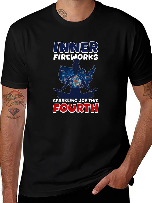 Inner Fireworks Fourth T-Shirt
