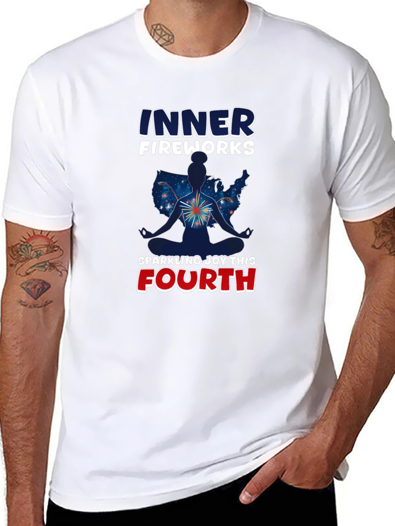 Inner Fireworks Fourth T-Shirt