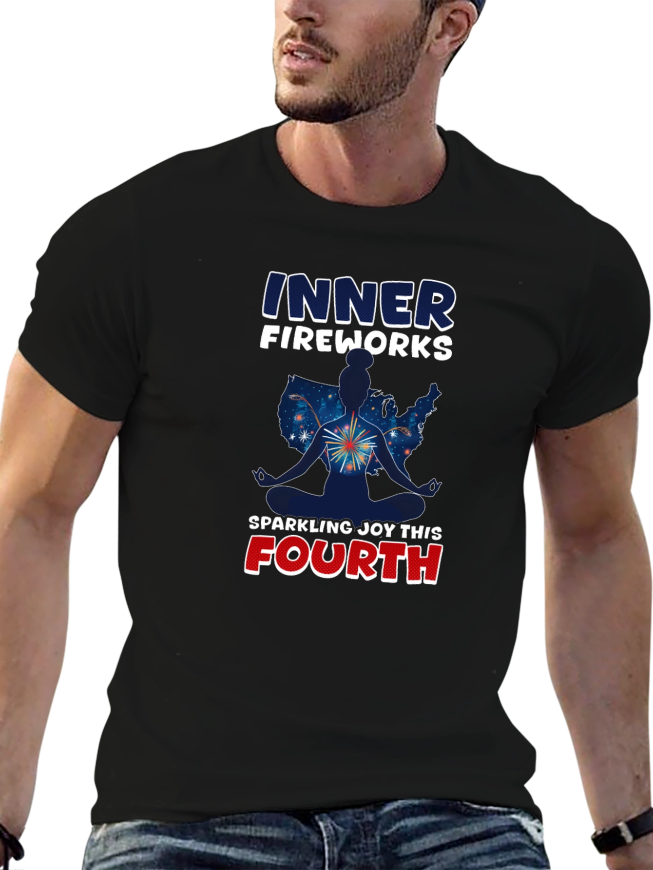 Inner Fireworks Fourth T-Shirt