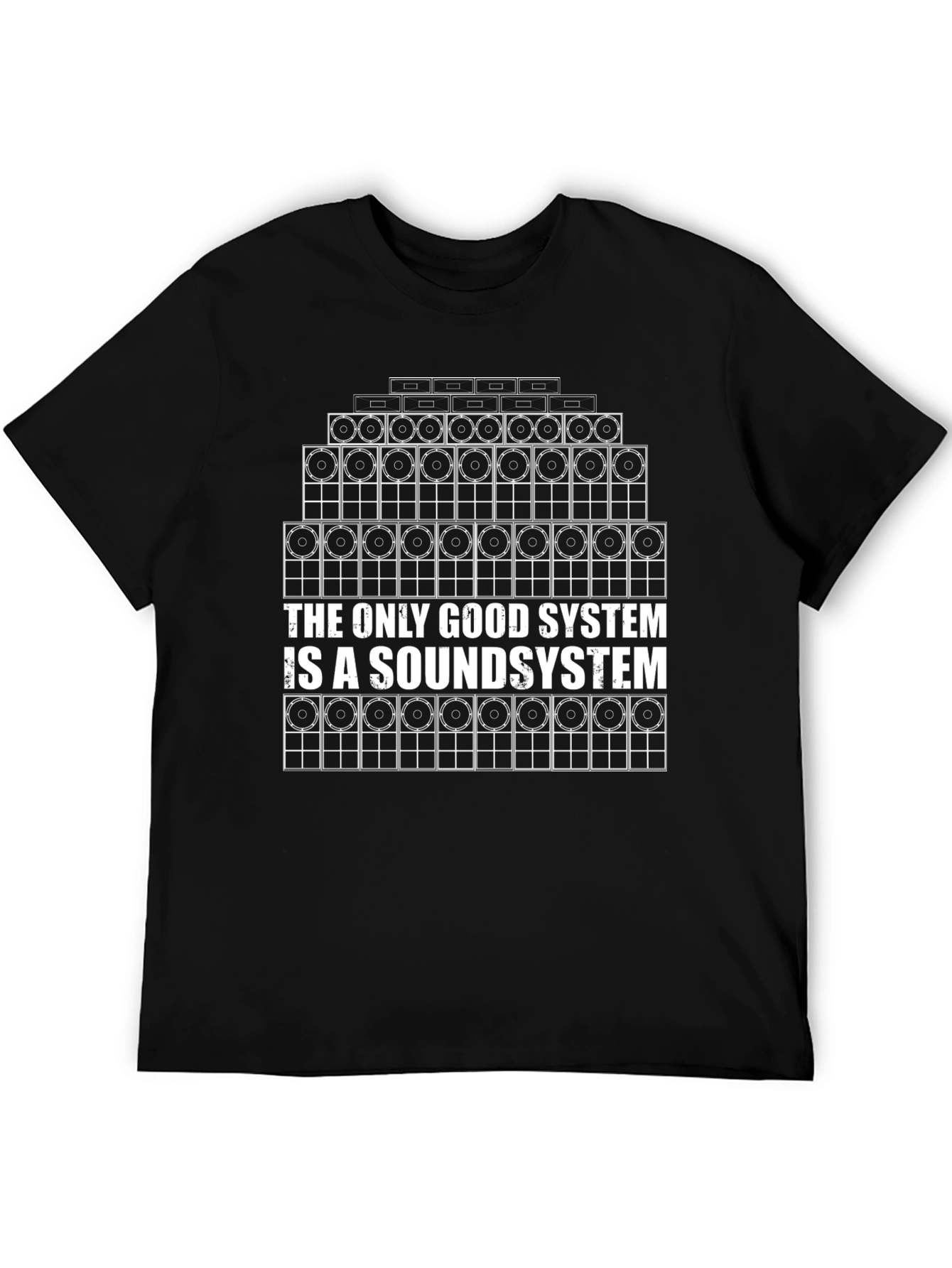 Sound System T-Shirt - Music Lover Tee