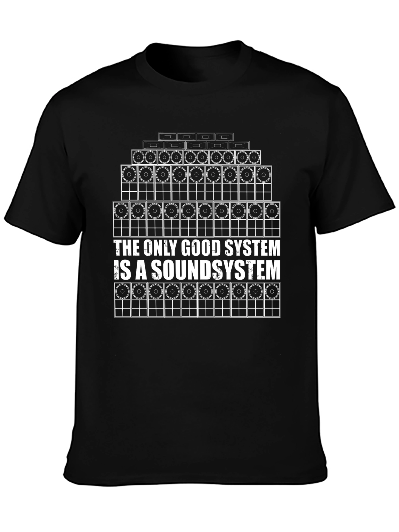 Sound System T-Shirt - Music Lover Tee