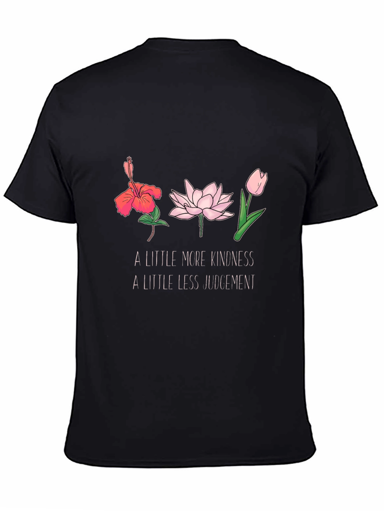 Kindness Flower Graphic T-Shirt