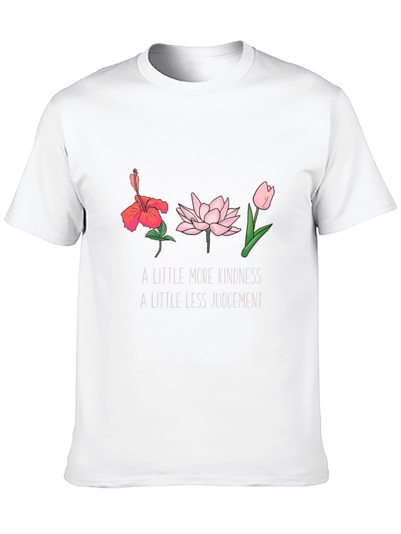 Kindness Flower Graphic T-Shirt