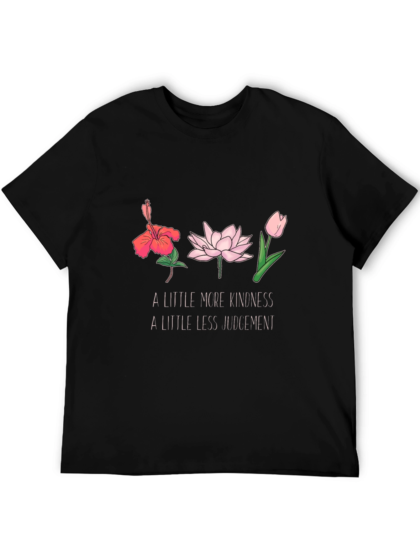 Kindness Flower Graphic T-Shirt