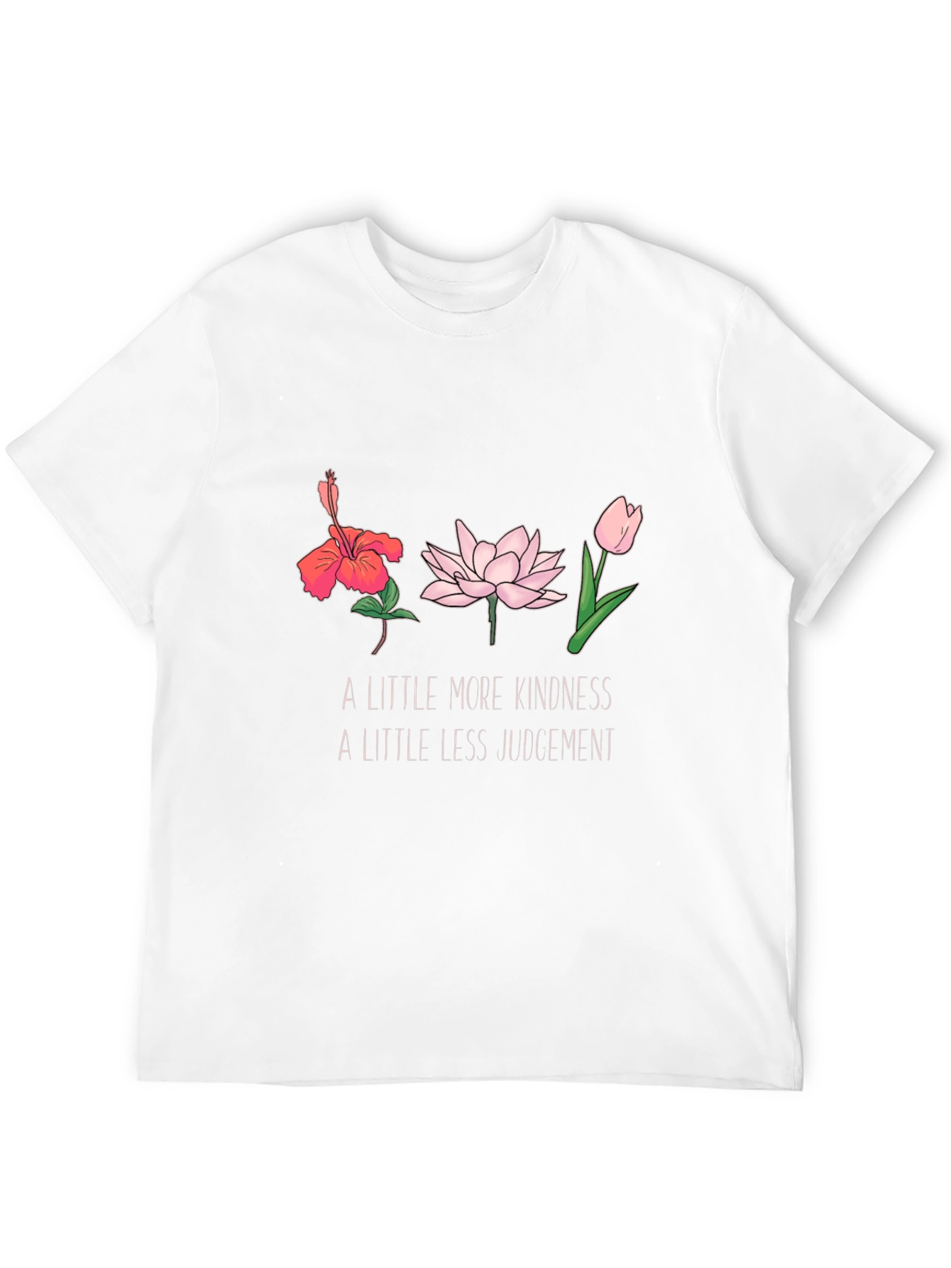 Kindness Flower Graphic T-Shirt