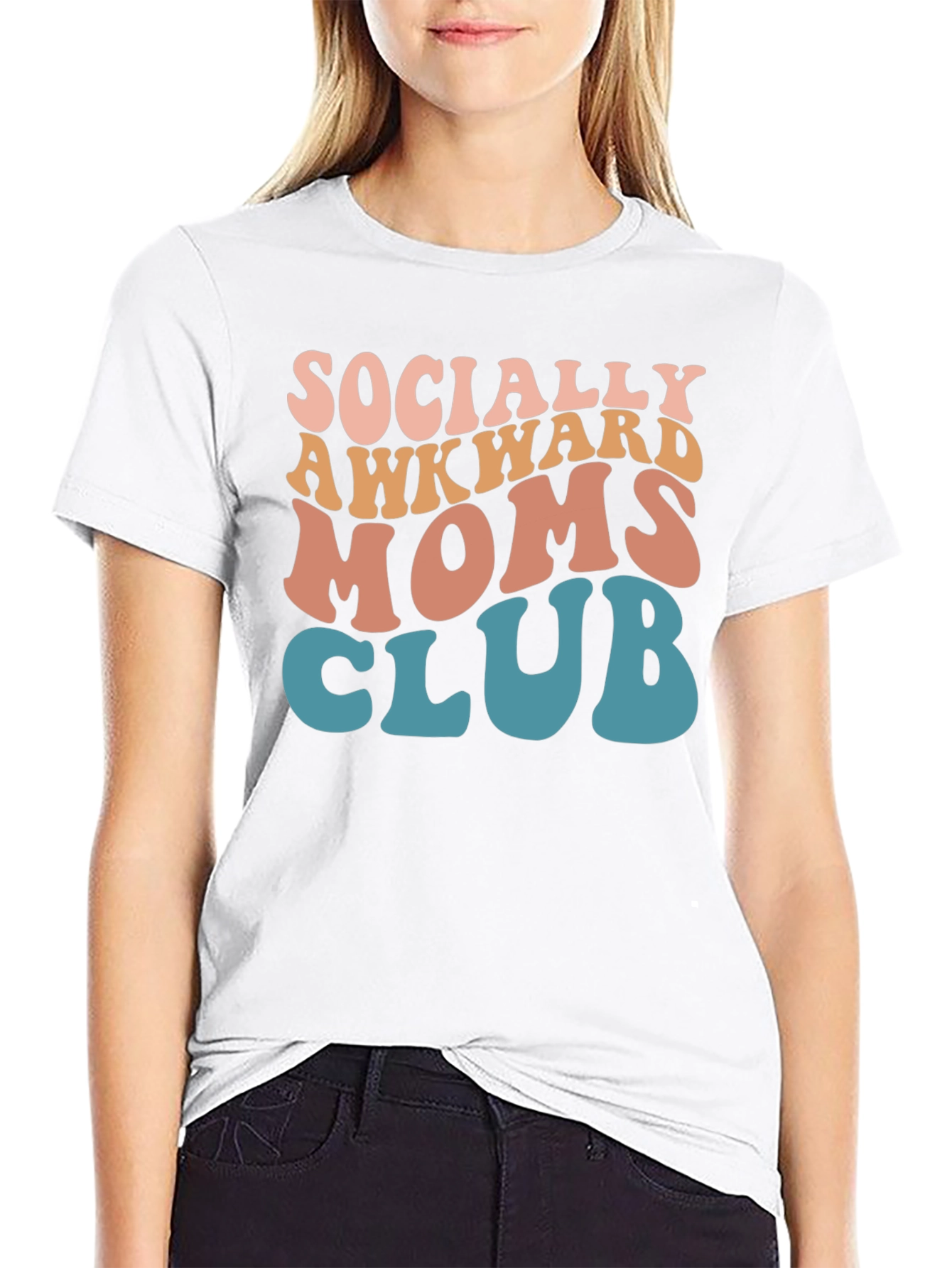 Socially Awkward Moms Club Graphic Tee