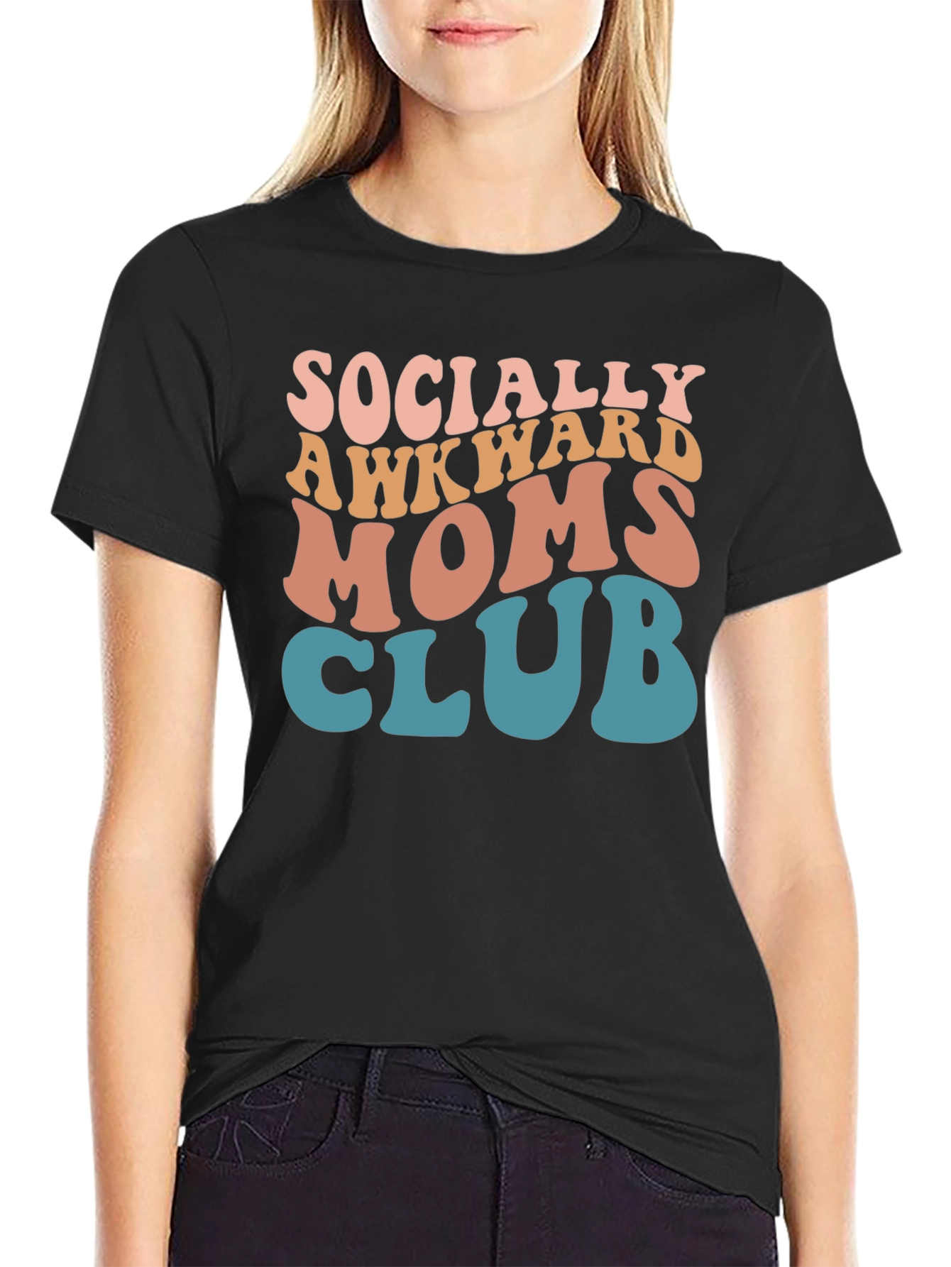 Socially Awkward Moms Club Graphic Tee