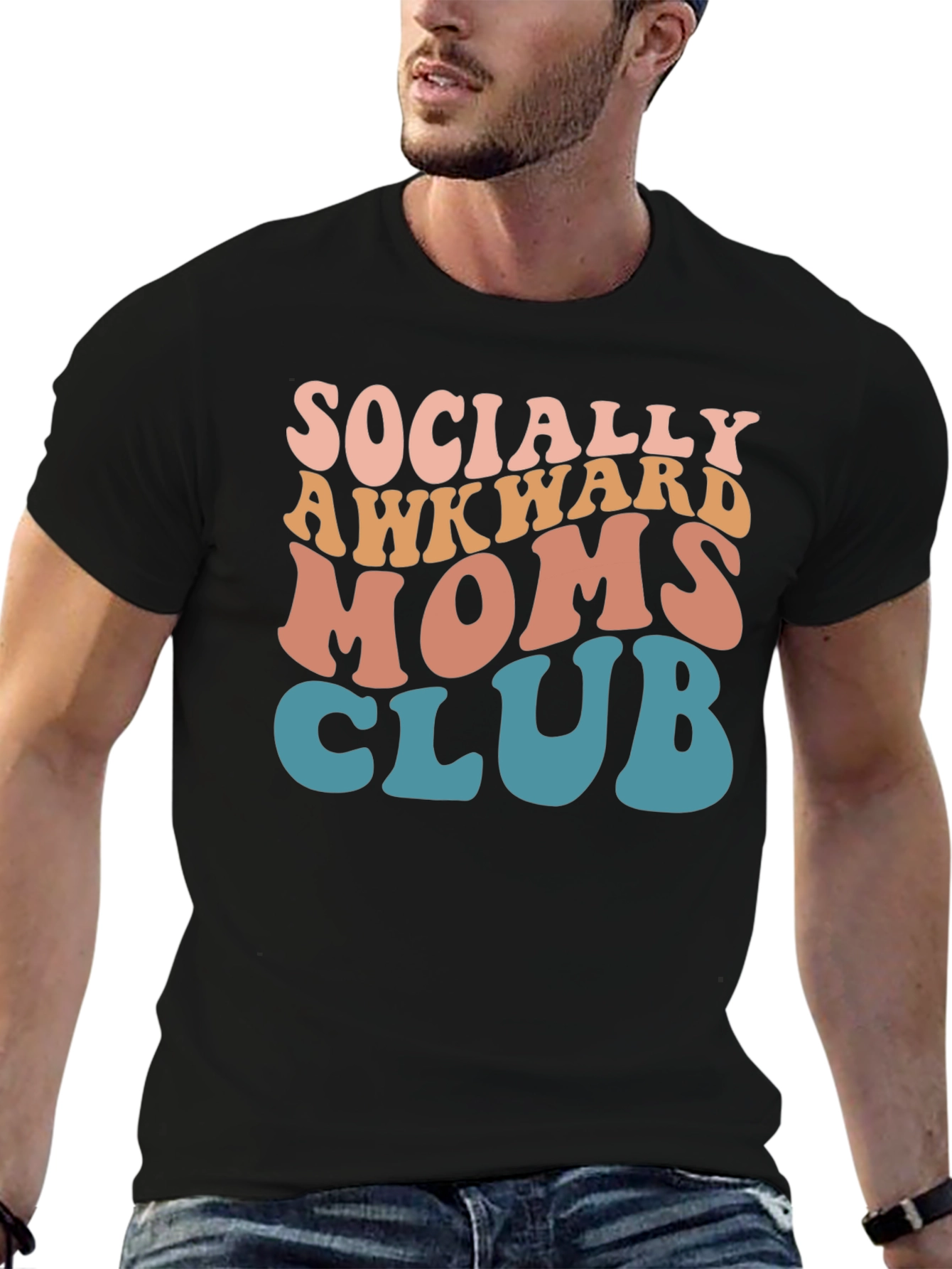 Socially Awkward Moms Club Graphic Tee