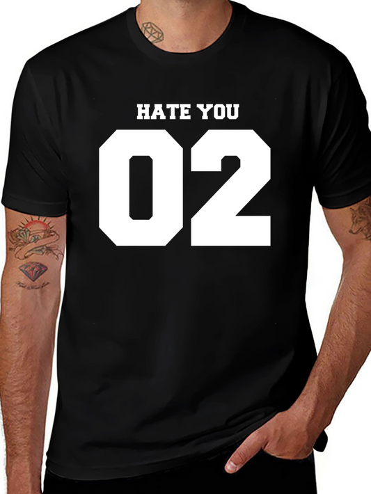 Hate You 02 Black Graphic Tee