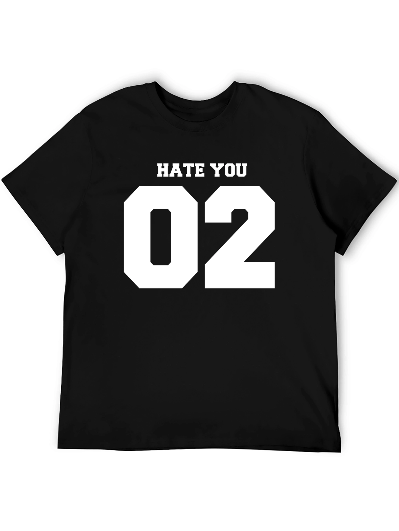 Hate You 02 Black Graphic Tee