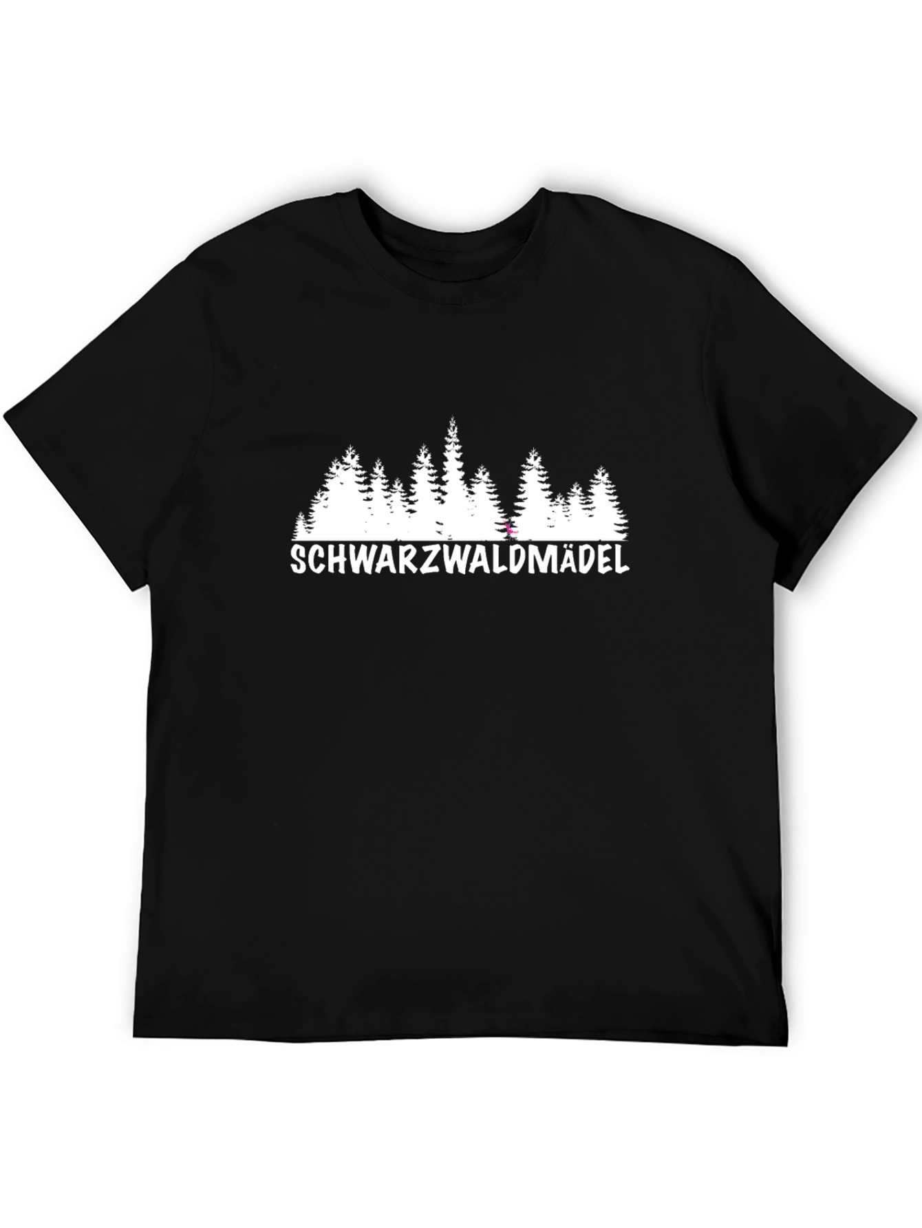 Schwarzwaldmädel Forest Graphic Tee - Black