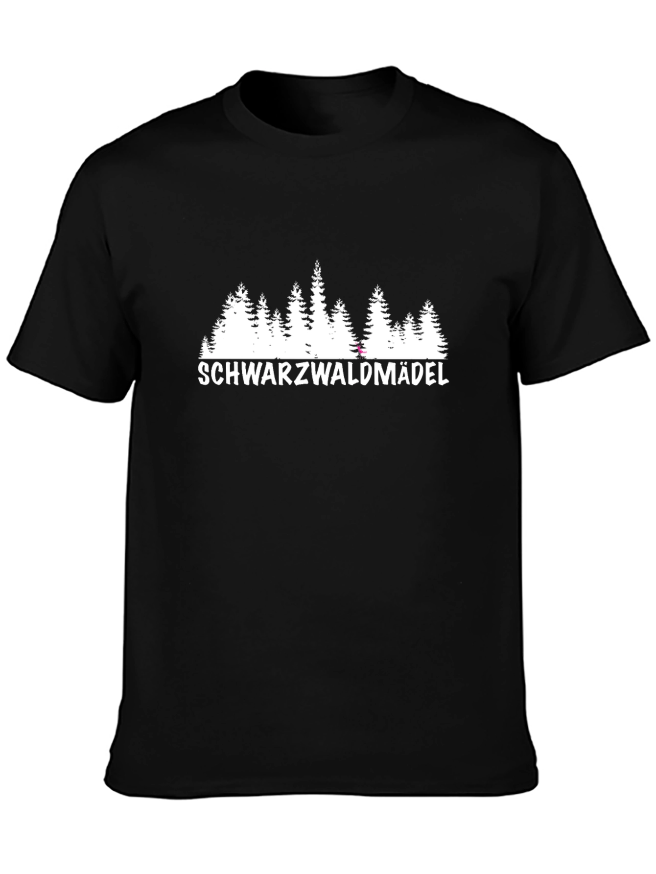 Schwarzwaldmädel Forest Graphic Tee - Black