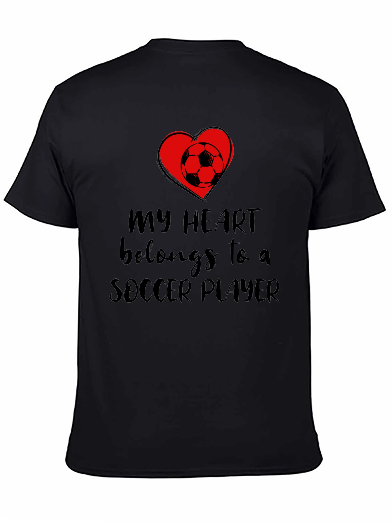 My Heart Belongs to a Soccer Player T-Shirt