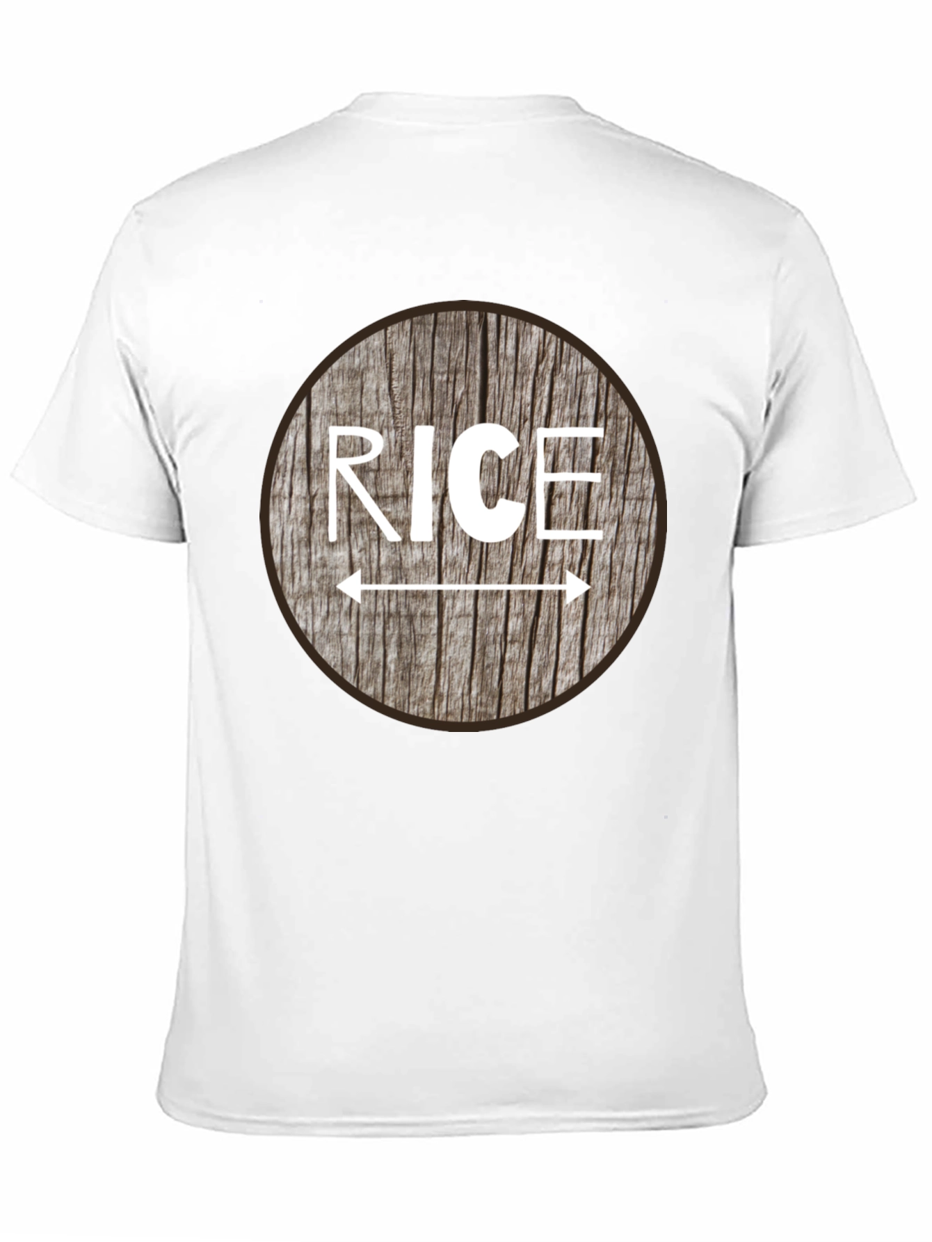 Rice T-Shirt - Funny Arrow Direction Tee