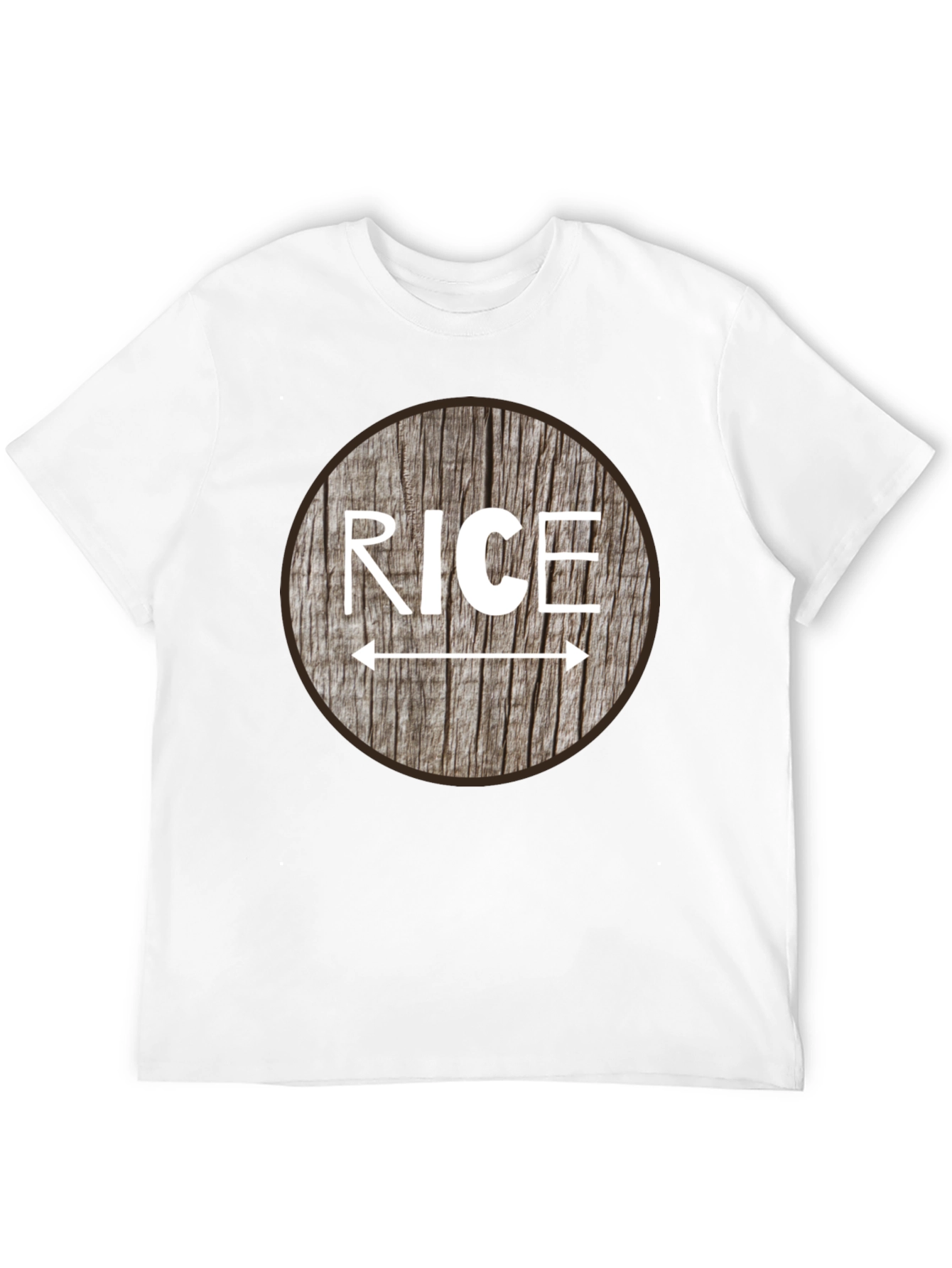 Rice T-Shirt - Funny Arrow Direction Tee