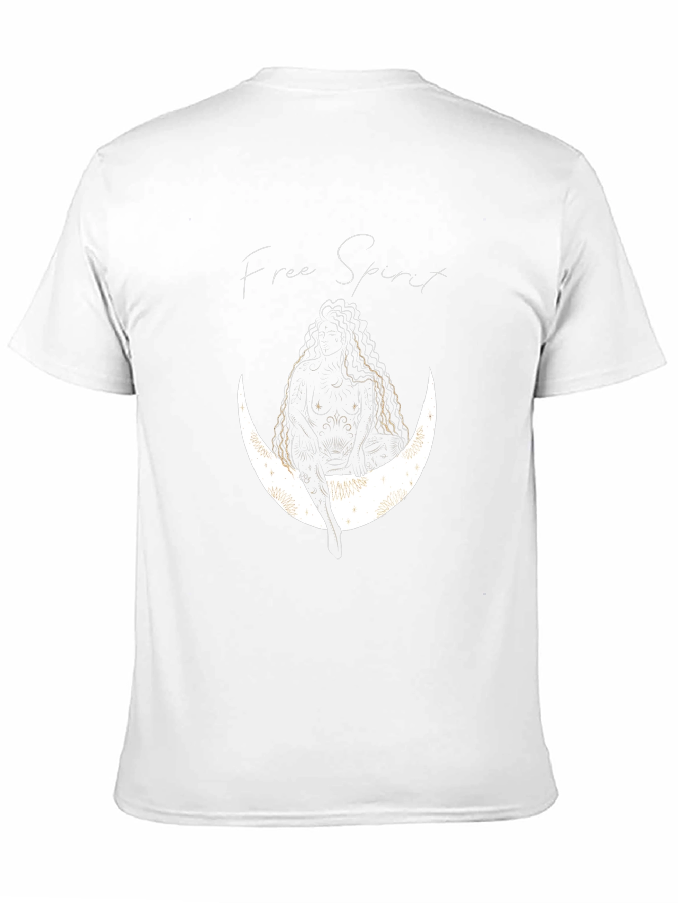 Free Spirit Graphic Black T-Shirt
