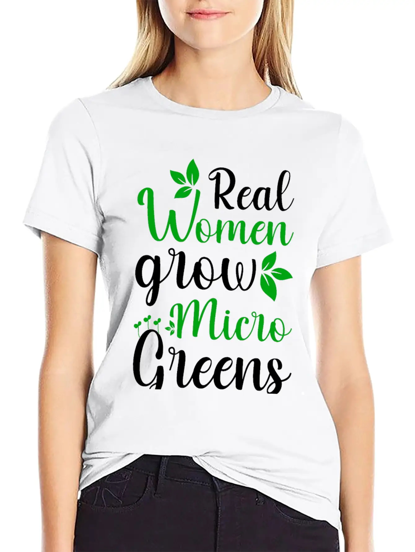 Microgreens Growing Vegan Garden Lovers Unisex Casual T-Shirt – Clean Design For Daily Comfort