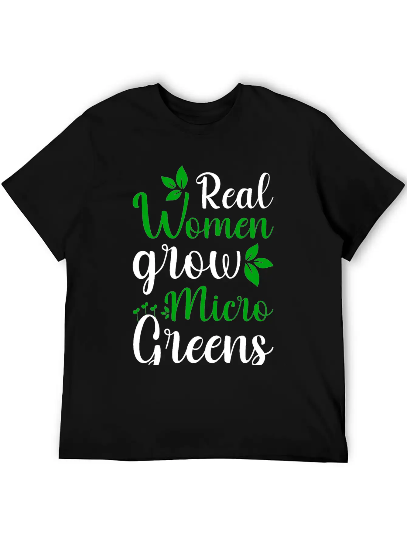Microgreens Growing Vegan Garden Lovers Unisex Casual T-Shirt – Clean Design For Daily Comfort