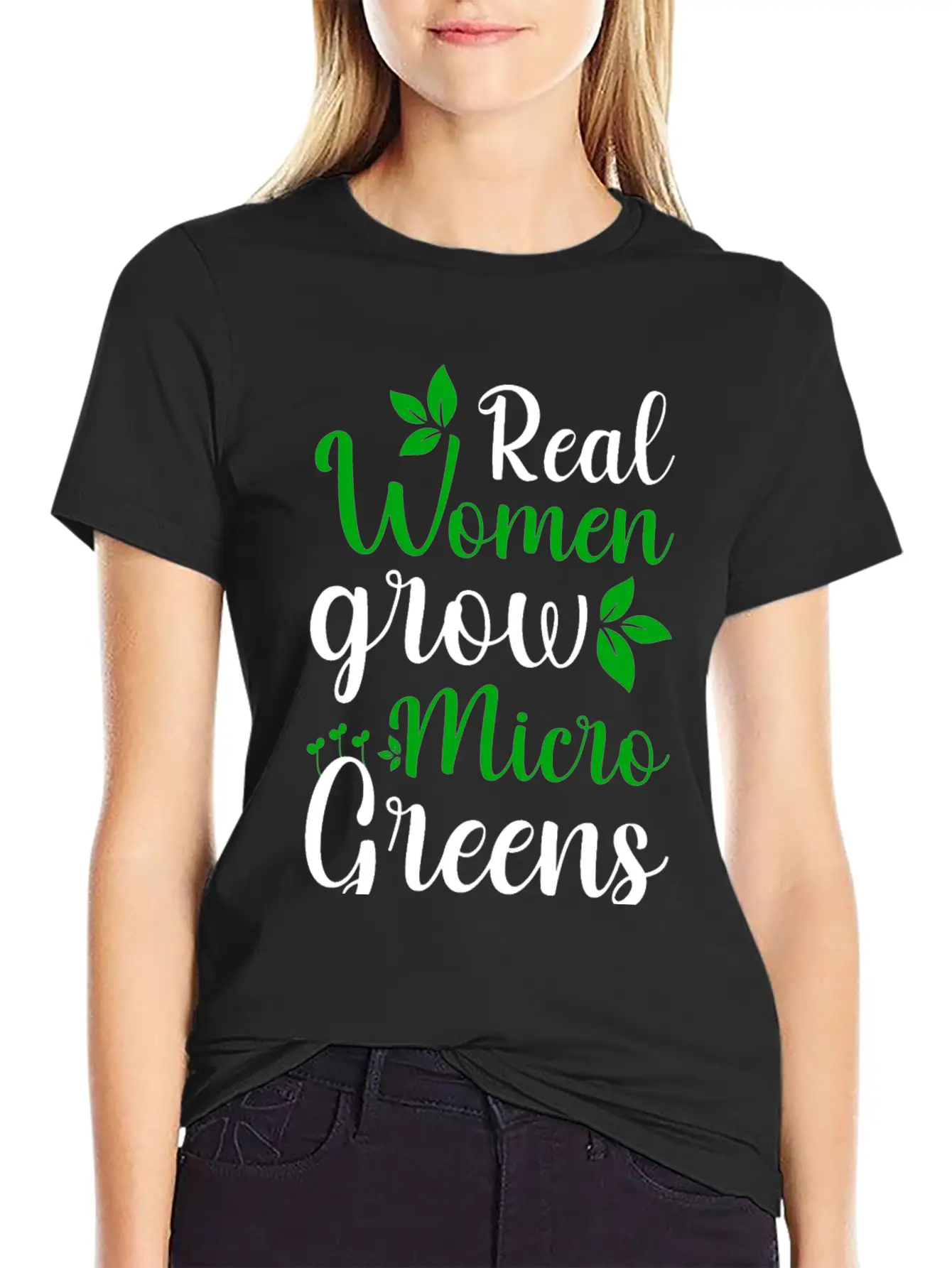 Microgreens Growing Vegan Garden Lovers Unisex Casual T-Shirt – Clean Design For Daily Comfort