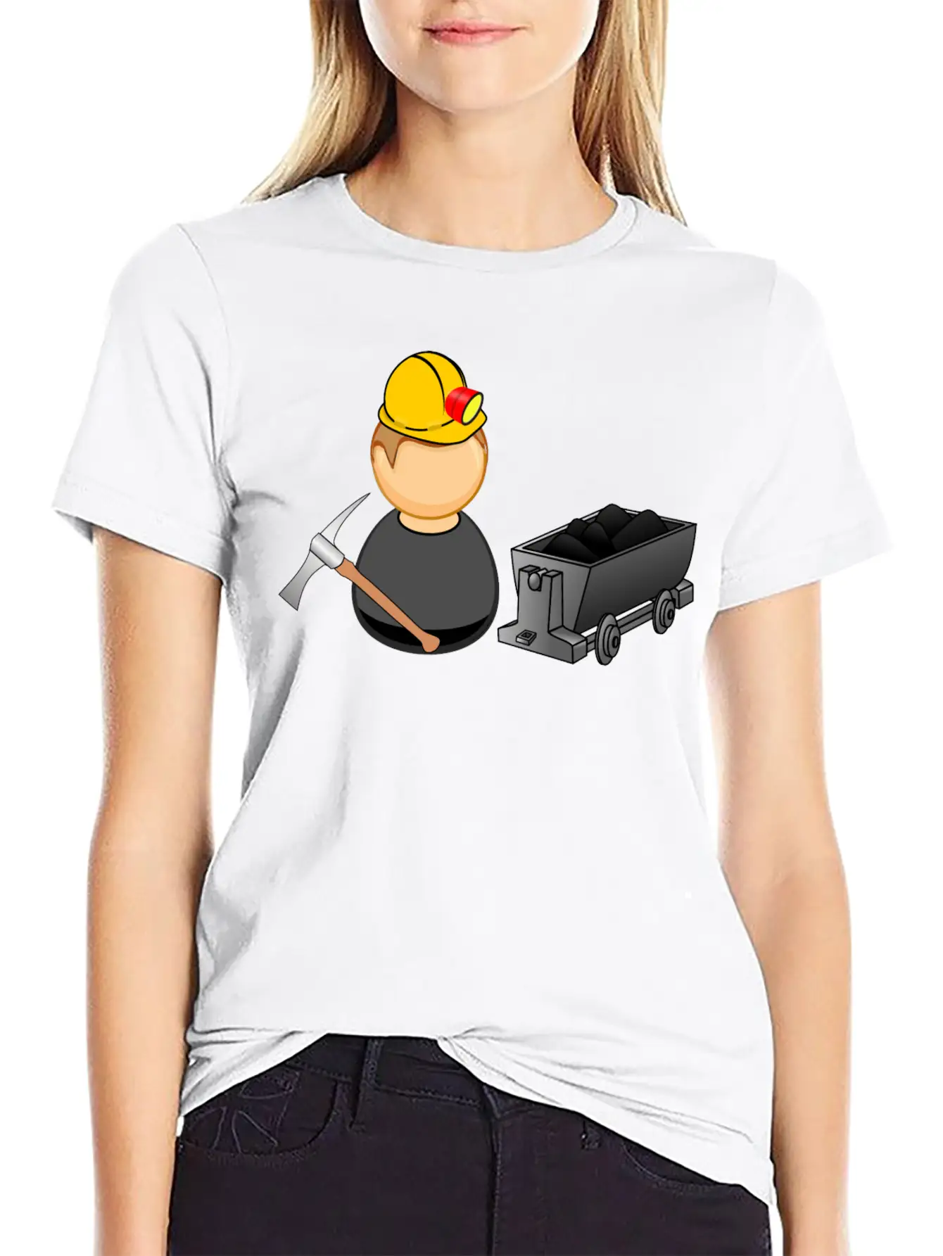 Miner Unisex Casual T-Shirt – Clean Design For Daily Comfort