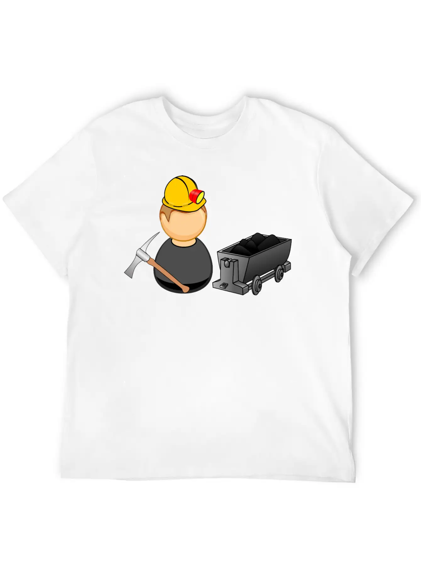 Miner Unisex Casual T-Shirt – Clean Design For Daily Comfort