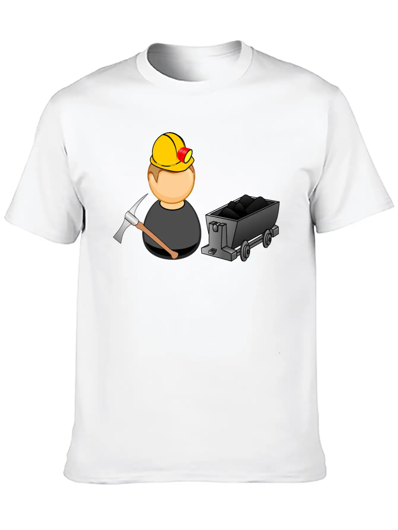 Miner Unisex Casual T-Shirt – Clean Design For Daily Comfort