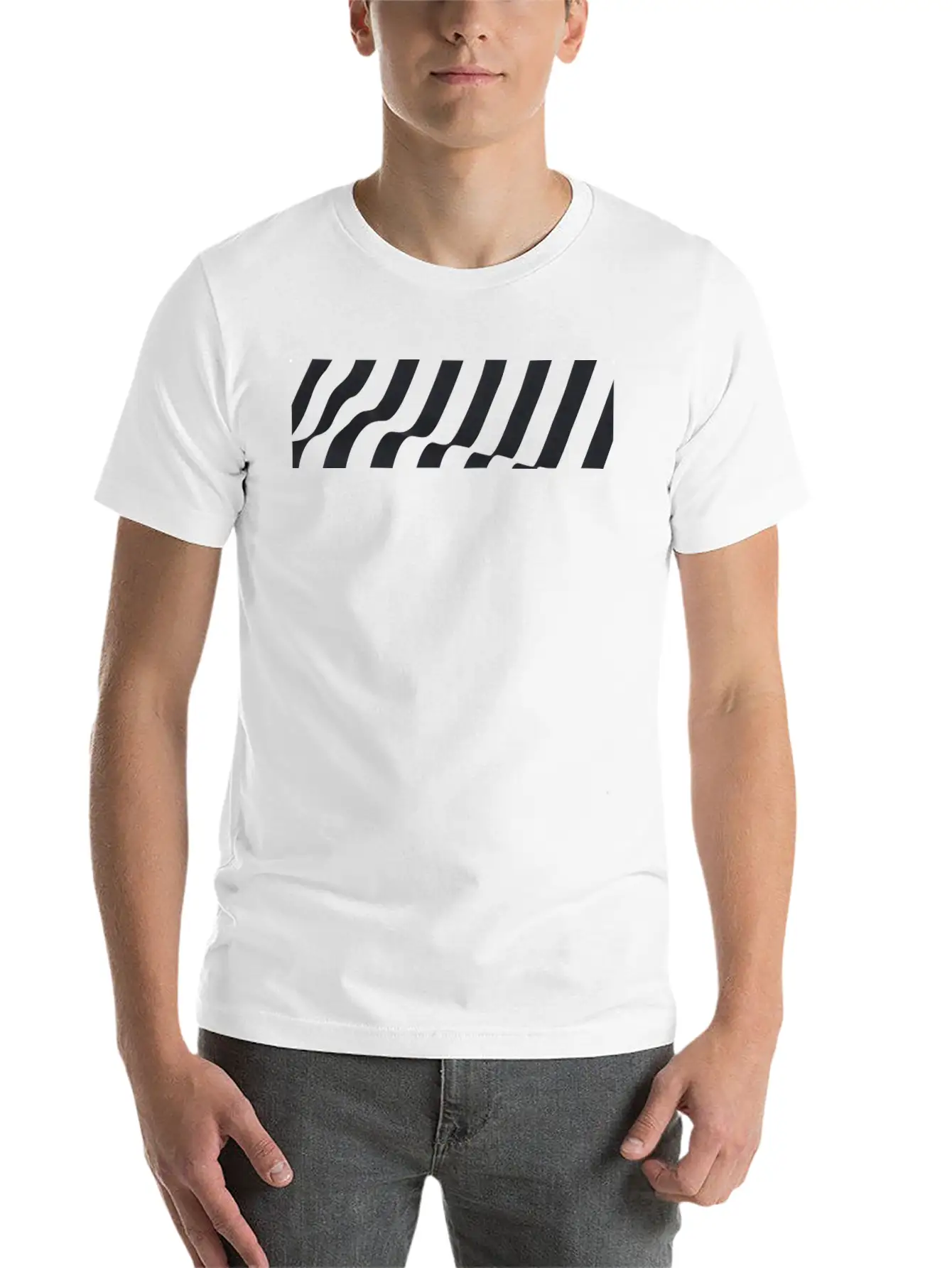 Minimal Waves Supreme Surf Design Style Unisex Casual T-Shirt – Clean Design For Daily Comfort