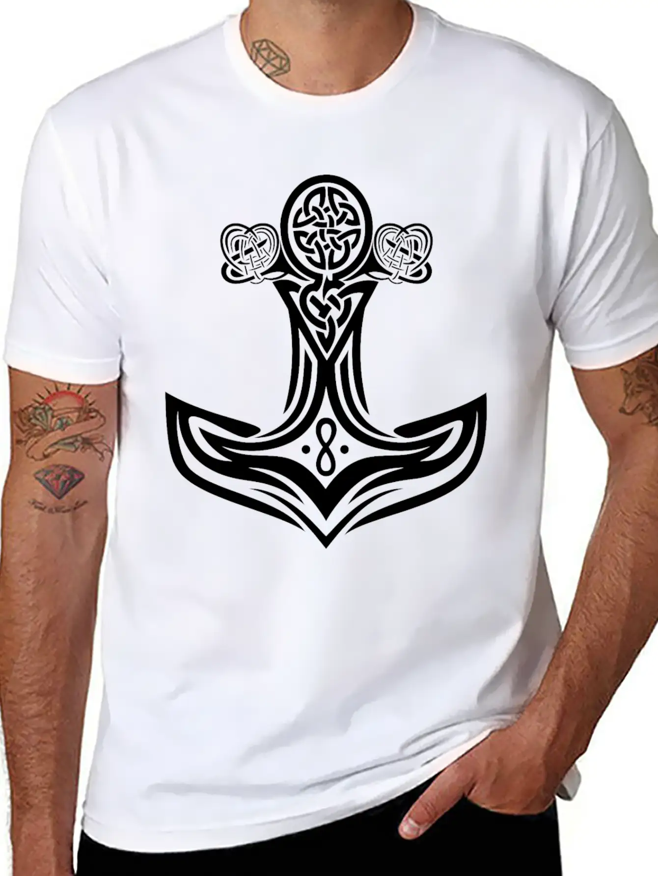 Mjolnir Thors Hammer Lightning Thunder Unisex Casual T-Shirt – Clean Design For Daily Comfort
