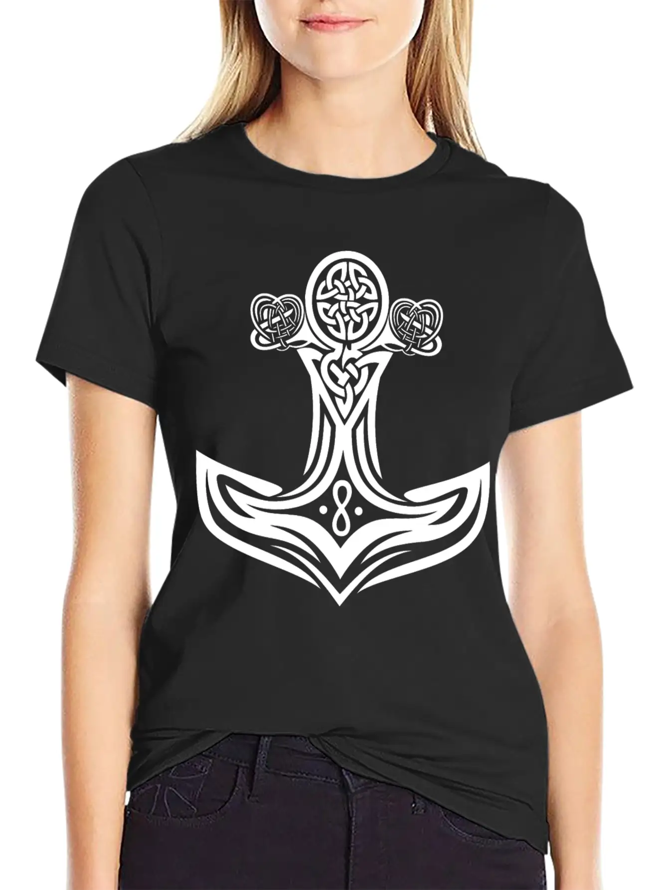 Mjolnir Thors Hammer Lightning Thunder Unisex Casual T-Shirt – Clean Design For Daily Comfort