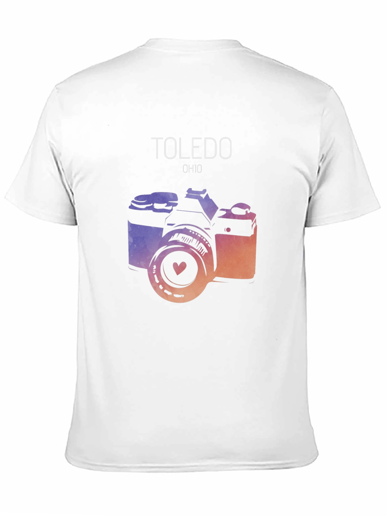 Toledo Ohio Camera Graphic T-Shirt