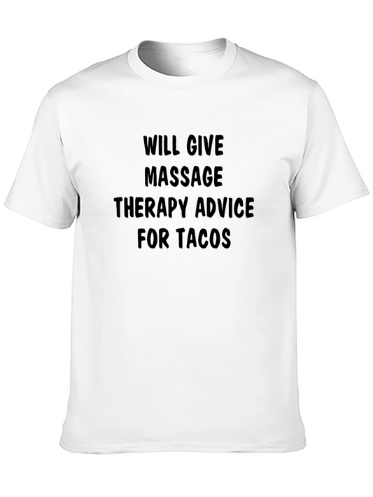 Taco Massage Therapy T-Shirt - Funny Gift