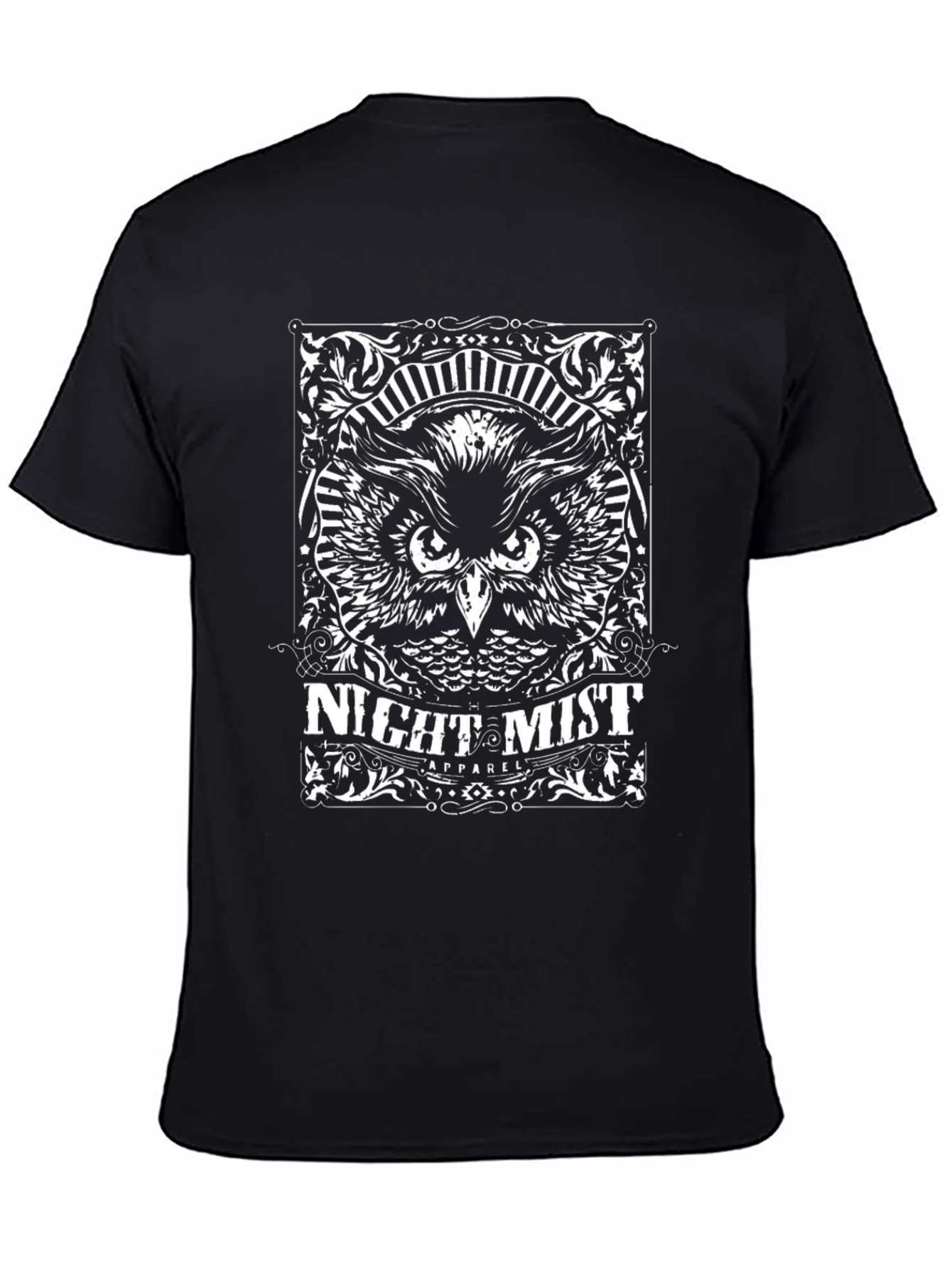 Night Mist Apparel Owl Graphic Tee