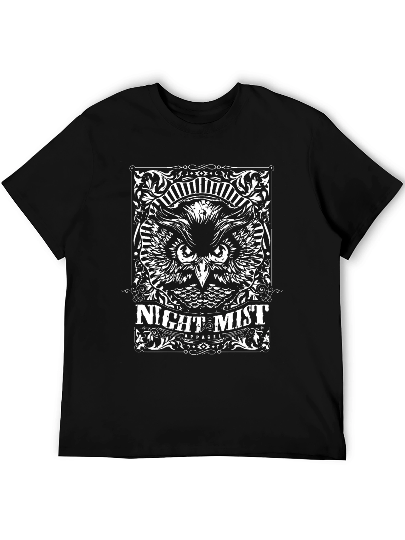 Night Mist Apparel Owl Graphic Tee