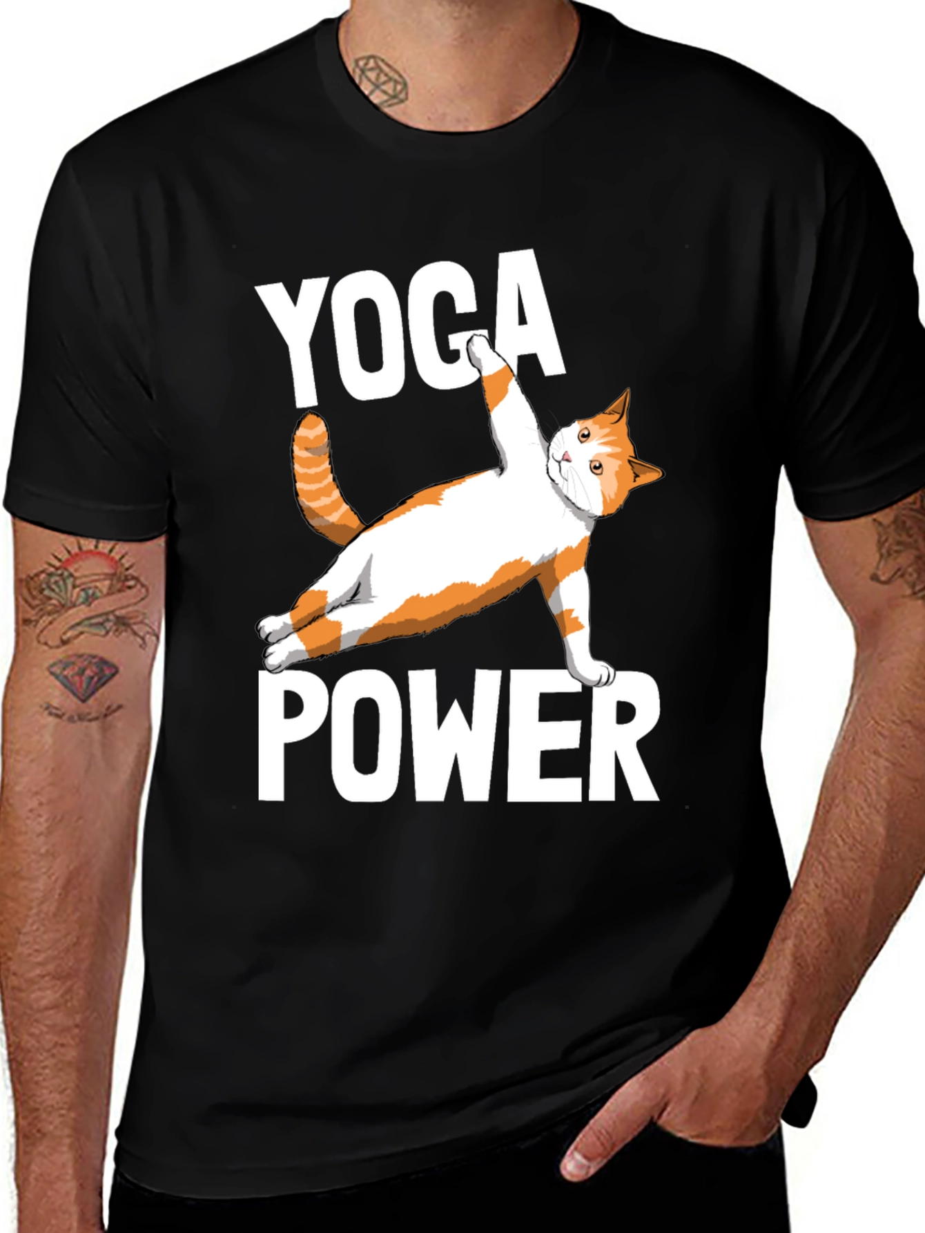 Yoga Cat Power T-Shirt