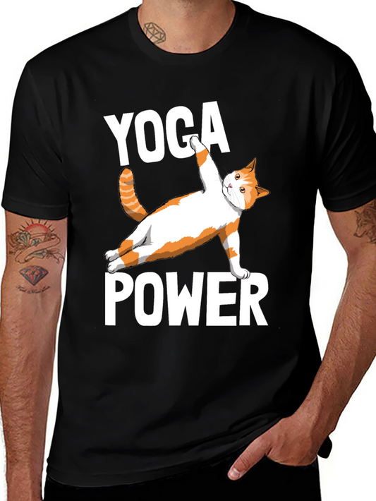 Yoga Cat Power T-Shirt