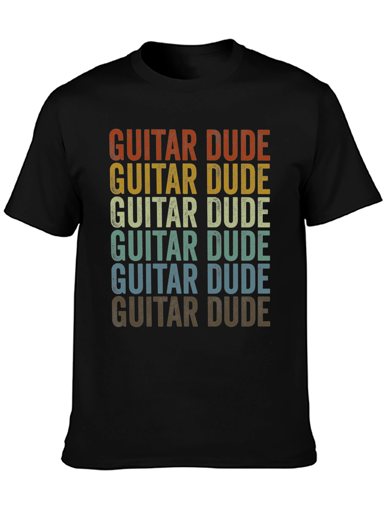 Guitar Dude Retro T-Shirt