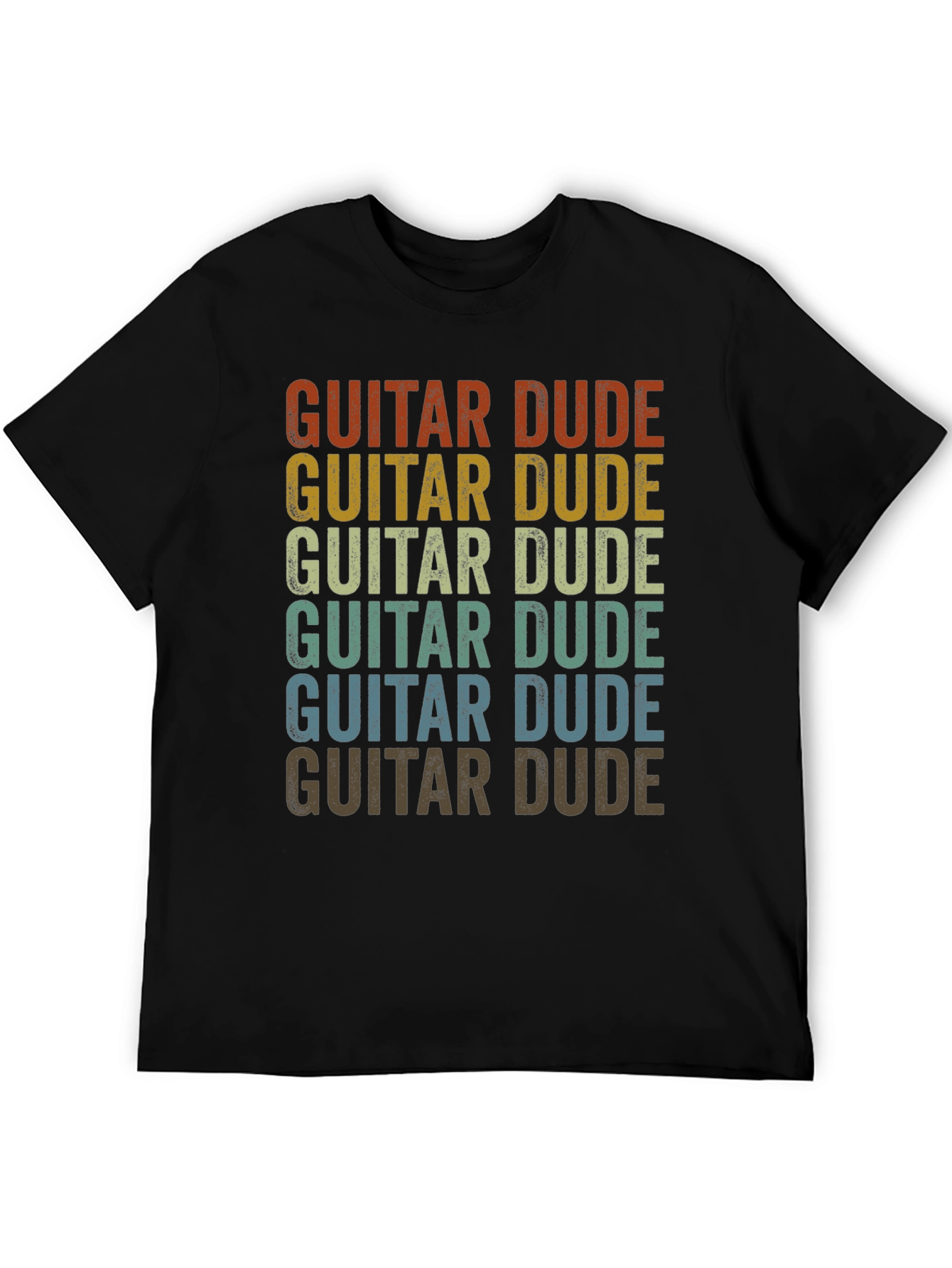 Guitar Dude Retro T-Shirt