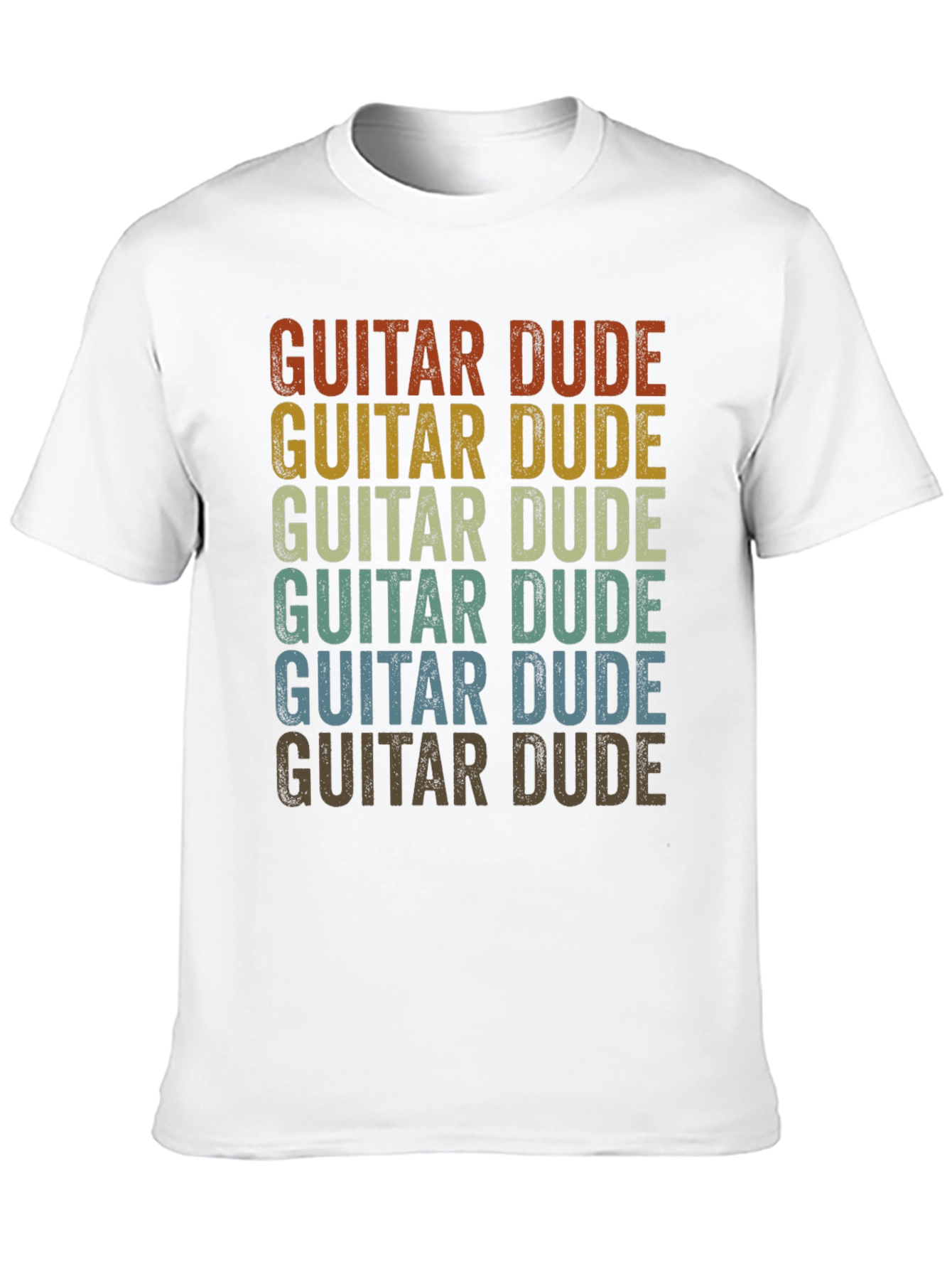 Guitar Dude Retro T-Shirt