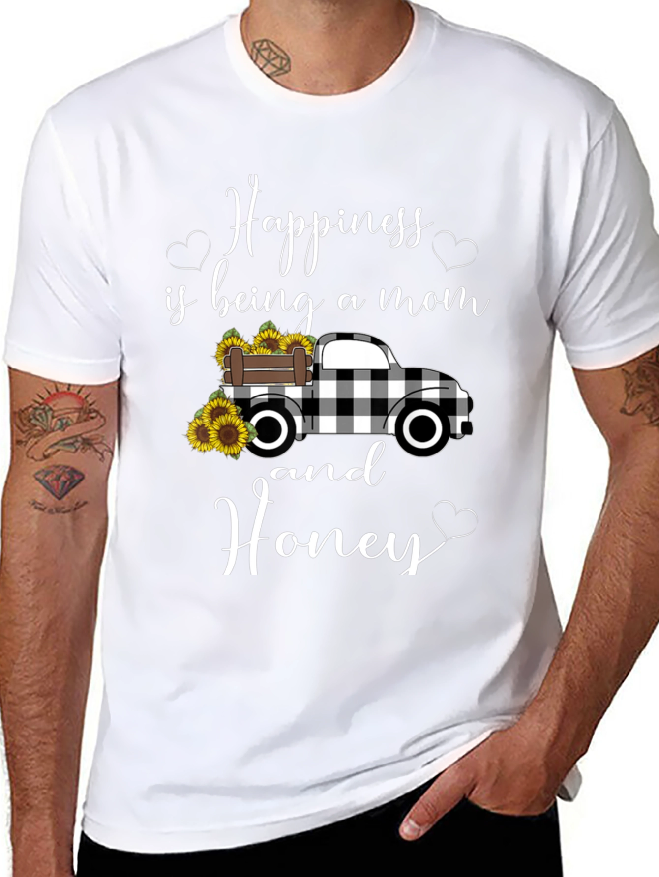 Happiness is Being a Mom and Honey T-Shirt