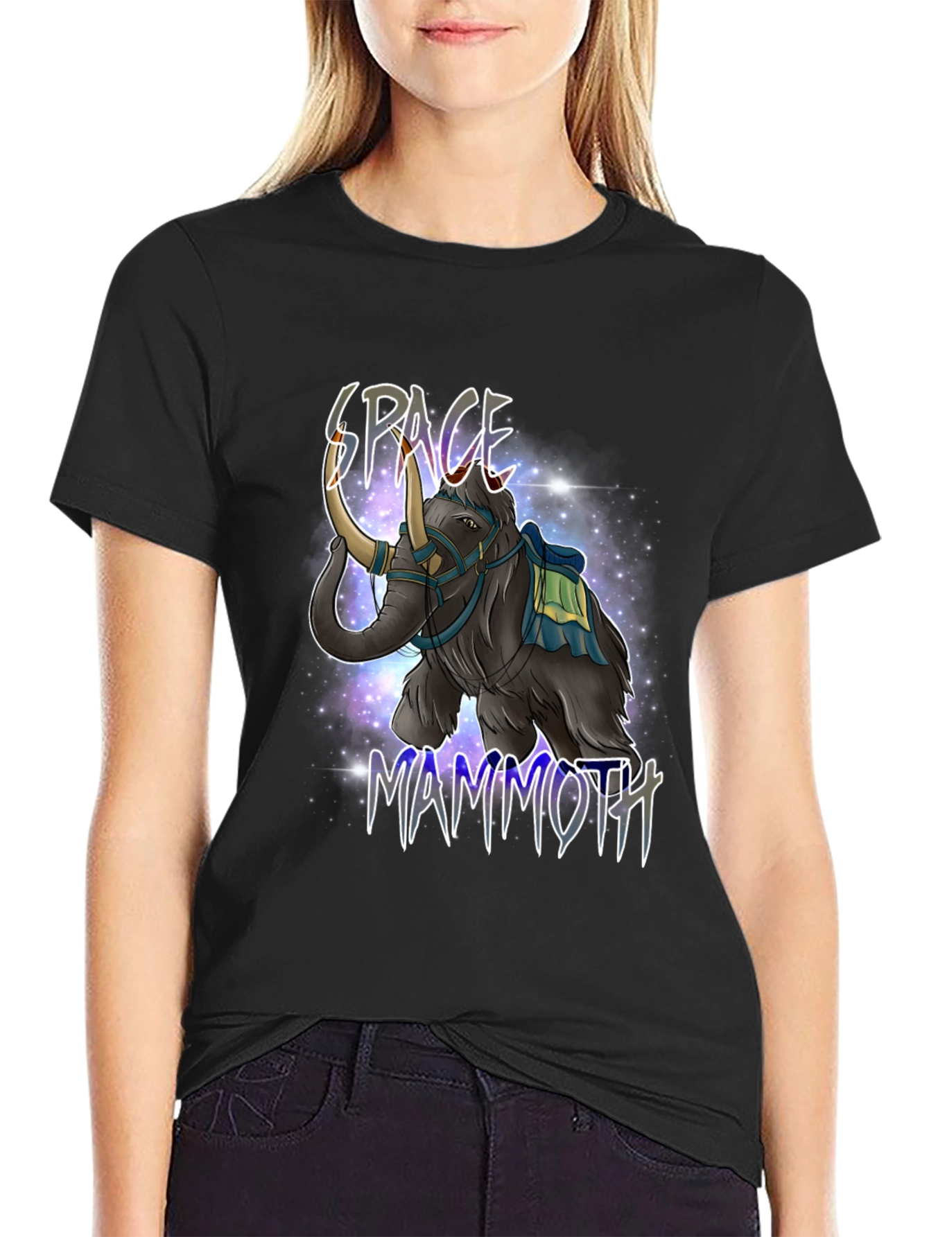 Space Mammoth Graphic Tee