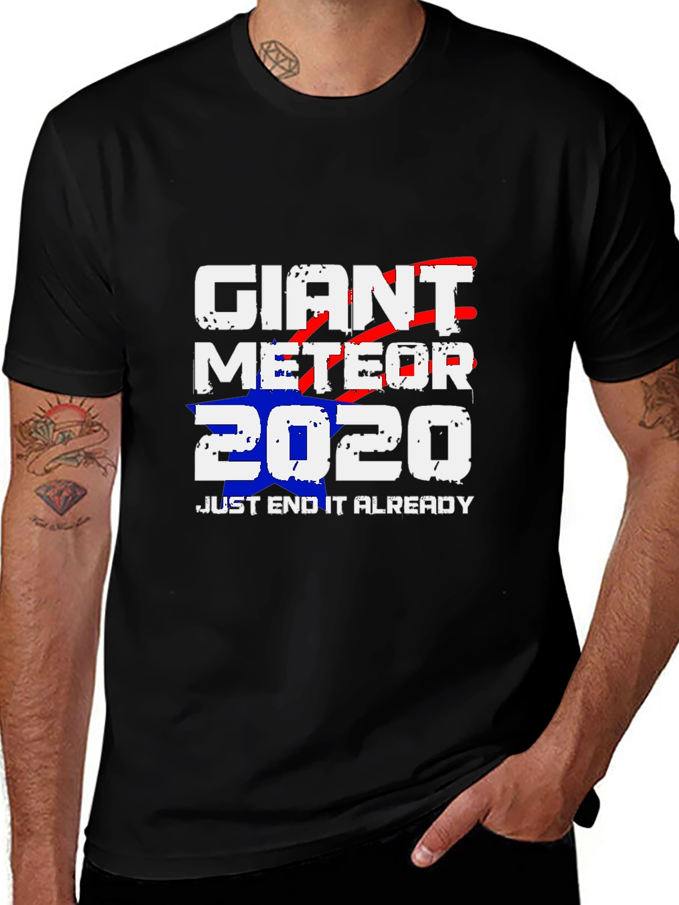 Giant Meteor 2020 T-Shirt - End it Already!