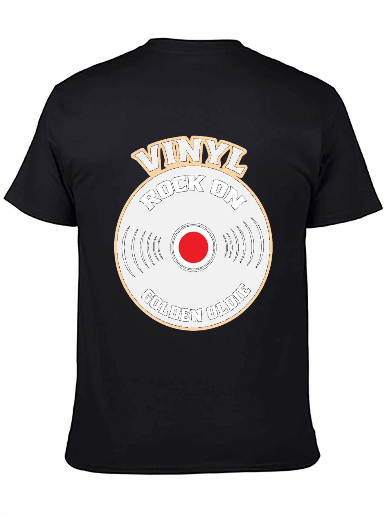 Vinyl Rock On Golden Oldie T-Shirt